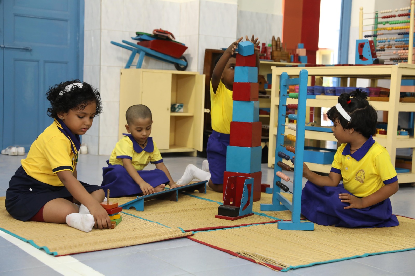 OLIS student enjoying playtime