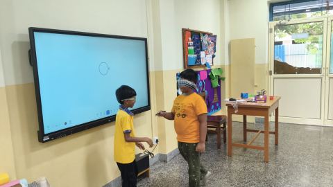 Interactive Panels Now in Every Primary Classroom