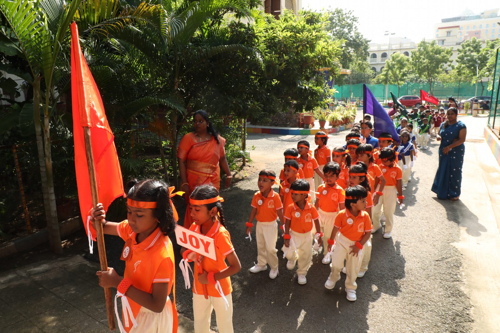 The March Past